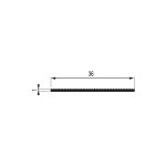 Bande antid�rapante noire pour nez de marche 2cbis 30, 5m - dinac - 2760380