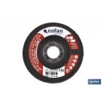 Disco basic laminado plano 115 mm. g - 80 zirconio
