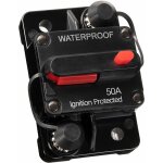 Disjoncteur de voiture tanche 50a 12v - 48v dc avec porte - fusible  rinitialisation manuelle pour ...