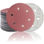 Disque abrasif 225 mm disque de ponage 150 grain 50 pices pour les ponceuses  long col, les meuleuses ...