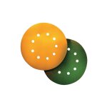 Boite de 100 disques abrasifs 338u 9 trous gr 320 150mm 3m 1156250