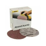 Mirka ? disque abrasif auto - agrippant � 150 mm ? grain c�ramique 120 pour pon�age bois dur ? structure ...