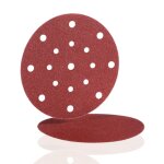 Disque abrasif papier velcro bw 115 - � 150 grain 80 - 17 trous - hermes - 6539664