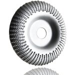 Disque bois meuleuse 110 mm, disque meuleuse bois pour le meulage grossier des mat�riaux, disque sculpture ...