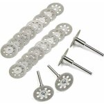 Disques de coupe diamant�s, 20 disques par paquet, 22 mm, mini disques de coupe diamant�s avec 4 mandrins ...