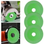 Disque de coupe de verre, 3 disques de coupe de verre diamant�s de 100 mm pour meuleuse d'angle, lame ...