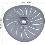 Disque de cuisson et couvercle protection des lames pour vorwerk thermomix, tm5, tm6, tm31, cuisson lente, ...