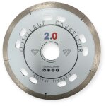 Disque diamant 125 mm kaizen coupe ultra - fine carrelage, gr�s c�rame, marbre, granit outillage carreleur ...