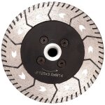 Disque diamant 125mm lame de scie double lame pour couper et moudre bton marbre granit