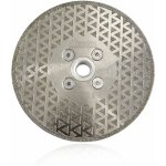 Aougo - disque diamant 125mm lame de scie lectroplaqu double face pour coupe et meulage pierre granit ...