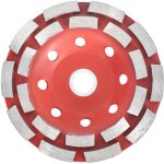 Disque diamant abrasif 125x 22, 23 mm meule boisseau diamant�e double rang�e disque meuleuse universel ...