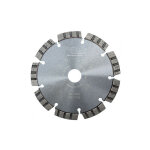 Diamwood - disque diamant avec segments turbo souds - 150 mm - 10 mm - 22, 23 mm - 2, 6 mm - 9 segments ...
