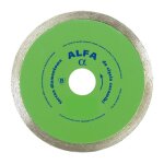 Disque diamant lisse pour carrelage alfa 200mm - td - 200 alfa