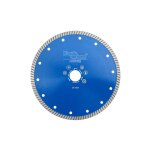 Disque diamant pro katana avec segments turbo cannel�s - d. 200 x al. 25, 4 x ht. 7 x �p. 1, 9 mm - convient ...