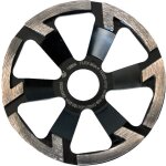 Disque diamant � surfacer pour pon�age - oneflex125 - 28a � 125 mm al�sage 23. 5 - 28 mm. 6 segments ...