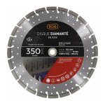 Scid - disque diamant ventil� pour b�ton et m�tal - diam�tre 350 mm