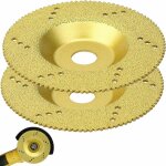Aougo - disque diamant lame diamante coupe humide ou sche pour une coupe et un meulage lisses du verre, ...