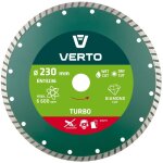 Disque diamant� verto 230 mm - turbo - pour b�ton et pierre