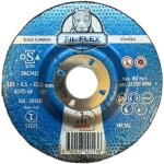Disque a ebarber metal 125x1, 6x22 bomb� fil flex