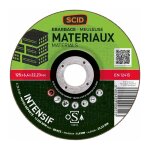Scid - disque � �barber diam�tre 125 mm - mat�riaux - usage fr�quent