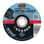 Disque � �barber - scid - diam�tre 125 mm - m�taux - usage fr�quent