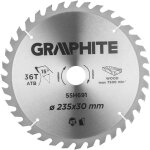 Disque graphite 235 mm - pour couper le bois, l'agglom�r�