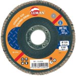 Disque lamellaire corindon 115mm grain 120 leman