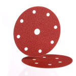 Disque papier velcro bw115 150mm 9 trous grains 120 bo�te de 100 - hermes - 6537828