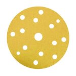 Disque papier velcro souple hermes - vc154 - � 150 - 17 trous - eb137 - g 180 - 6250645