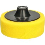 Disque de polissage 150 mm avec ponge jaune pour polissage moyen. - kotarbau