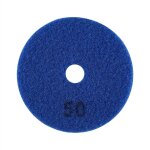 Disque de polissage diamant� humide 100 mm (4 ) pour granit, marbre et pierre (granulom�trie 50)