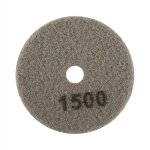 Disque de polissage diamant� humide 100 mm (4 ) pour pierre granitique (granulom�trie 1500)