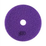 Disque de polissage diamant� humide de 100 mm (4 pouces) pour granit, marbre et pierre (granularit� 800) ...