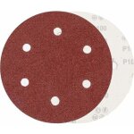 Disque de ponage 225 mm grain p100 6 trous disques auto - agrippants, 10 tampons de papier abrasif ronds ...