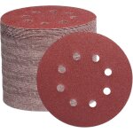 Disques a poncer 125mm 105pcs disque de ponage pour ponceuse excentrique, pour polir le bois aussi le ...