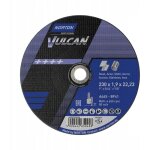 Disque � tron�onner 230x1, 9 norton vulcan plat