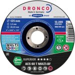 Disque � tron�onner acs 46 / acs 60 t multi 125 x 1, 2mm - dronco - 1121360100