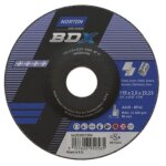Disque � tron�onner bdx acier / inox ultra - mince norton - 230 - 3, 2 - 22, 23 - 42 - d�port�
