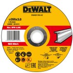 Disque � tron�onner dewalt haute performance 355x3x25, 4mm m�tal type 41 (plat) dwa8011ria - ae