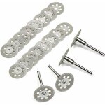 Disque � tron�onner diamant�, 20 pi�ces, 22 mm, mini disques � tron�onner diamant�s avec 4 mandrins pour ...