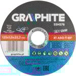 Disques à tronçonner pour métaux 125 x 1, 0 x 22, 2 mm, 41 a60 - t - bf, 10 pièces, feuille Disques à tronçonner pour métaux 125 x 1, 0 x 22, 2 mm, 41 a60 - t - bf, 10 pièces, feuille