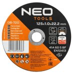 Disques � tron�onner m�tal neo tools inox 125 mm - 25 pi�ces