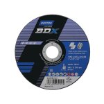 Disque  trononner bdx acier / inox ultra - mince norton - 125 - 1 - 22, 23 - 41 - plat
