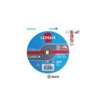 Disque � tron�onner plat m�tal fin inox classic � 125 al�sage 22, 23 ep. 1, 6mm