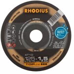 Rhodius abrasives - disques  trononner xt10 125 x 1, 5 top - line - rhodius xt10