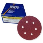 Disques velcro 150 mm sait en diff�rents grains abrasifs pour travaux de pon�age - grain p500 -