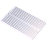 Dissipateur thermique 100x60x10mm dissipateur de chaleur en aluminium ailettes haute puissance pour transistor ...