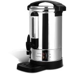 Tolletour - distributeur de boisson chaudes 1500w. chaudire  eau 8l 40 tasses. marmite  vin chaud ...
