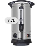 Distributeur de boissons chaudes 7, 7l, 1500w, marmite  vin chaud en inox avec bac rcuprateur, robinet, ...