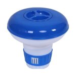 Distributeur de chlore flottant, réglable. capacité pour des pilules de 200 grammes Distributeur de chlore flottant, réglable. capacité pour des pilules de 200 grammes